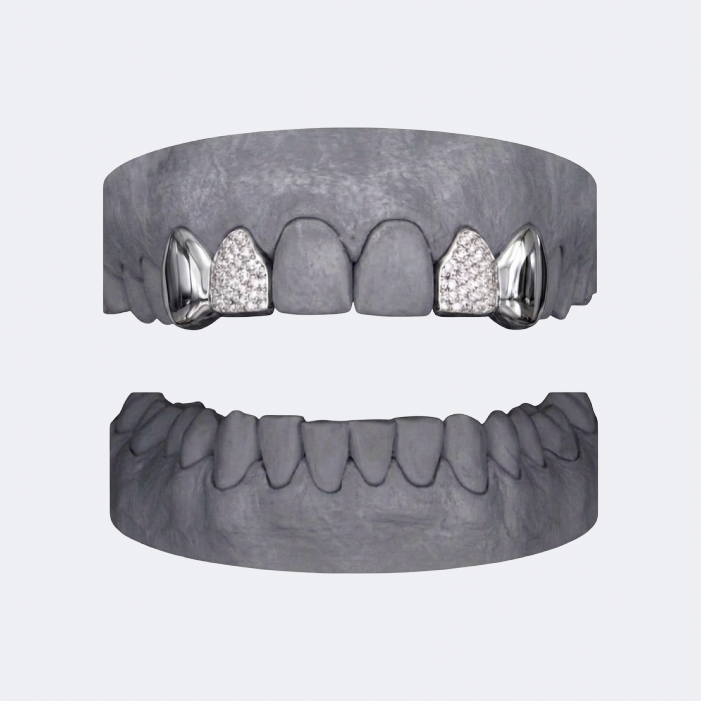 Solid & Iced (incisor) double cap