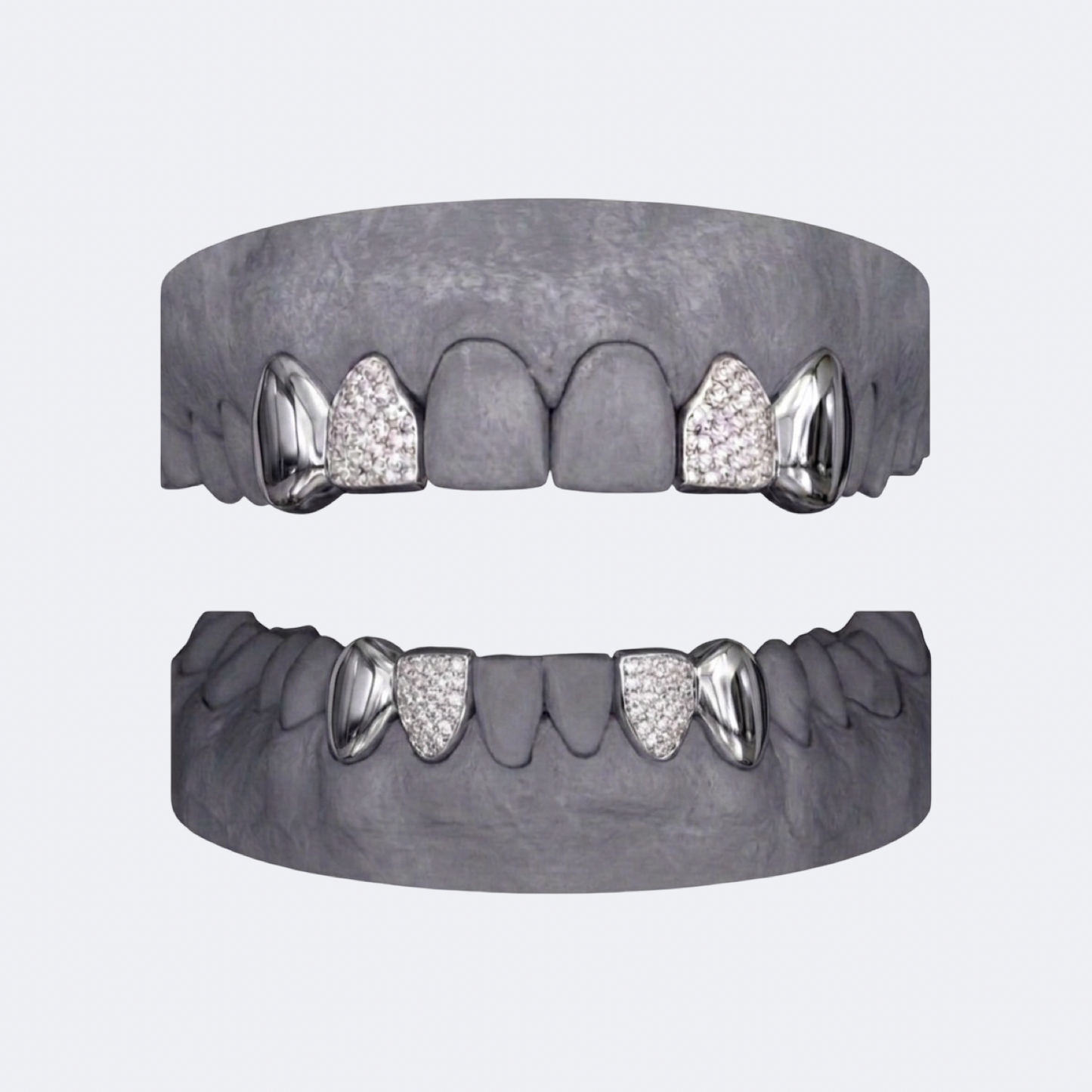 Solid & Iced (incisor) double cap