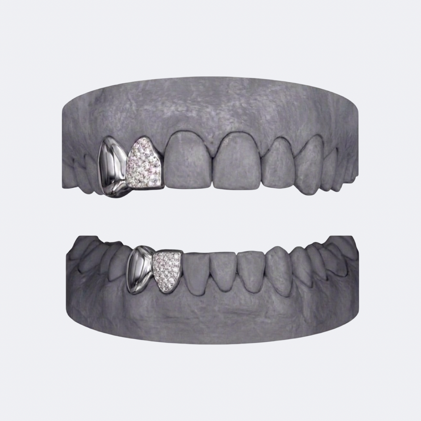 Solid & Iced (incisor) double cap