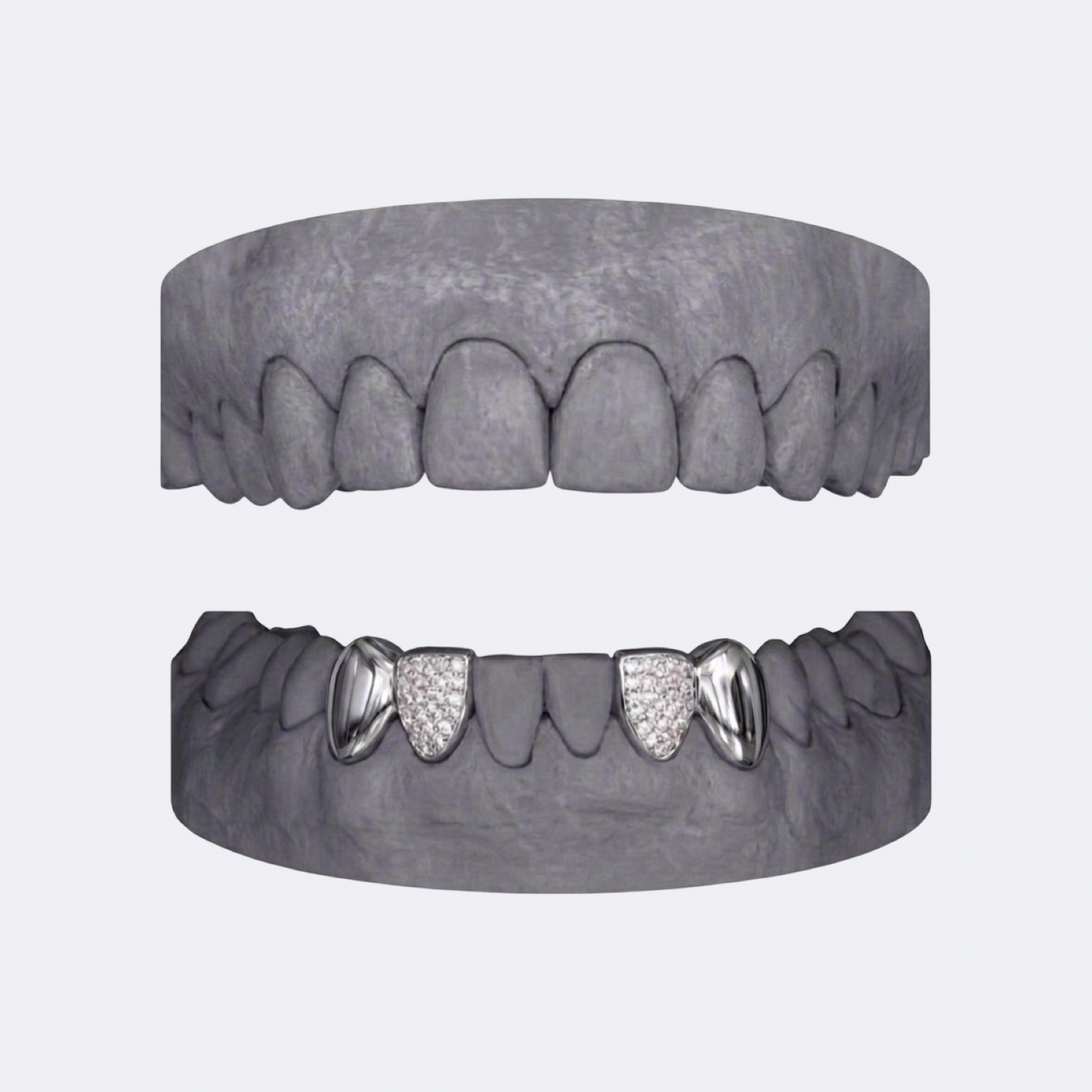 Solid & Iced (incisor) double cap